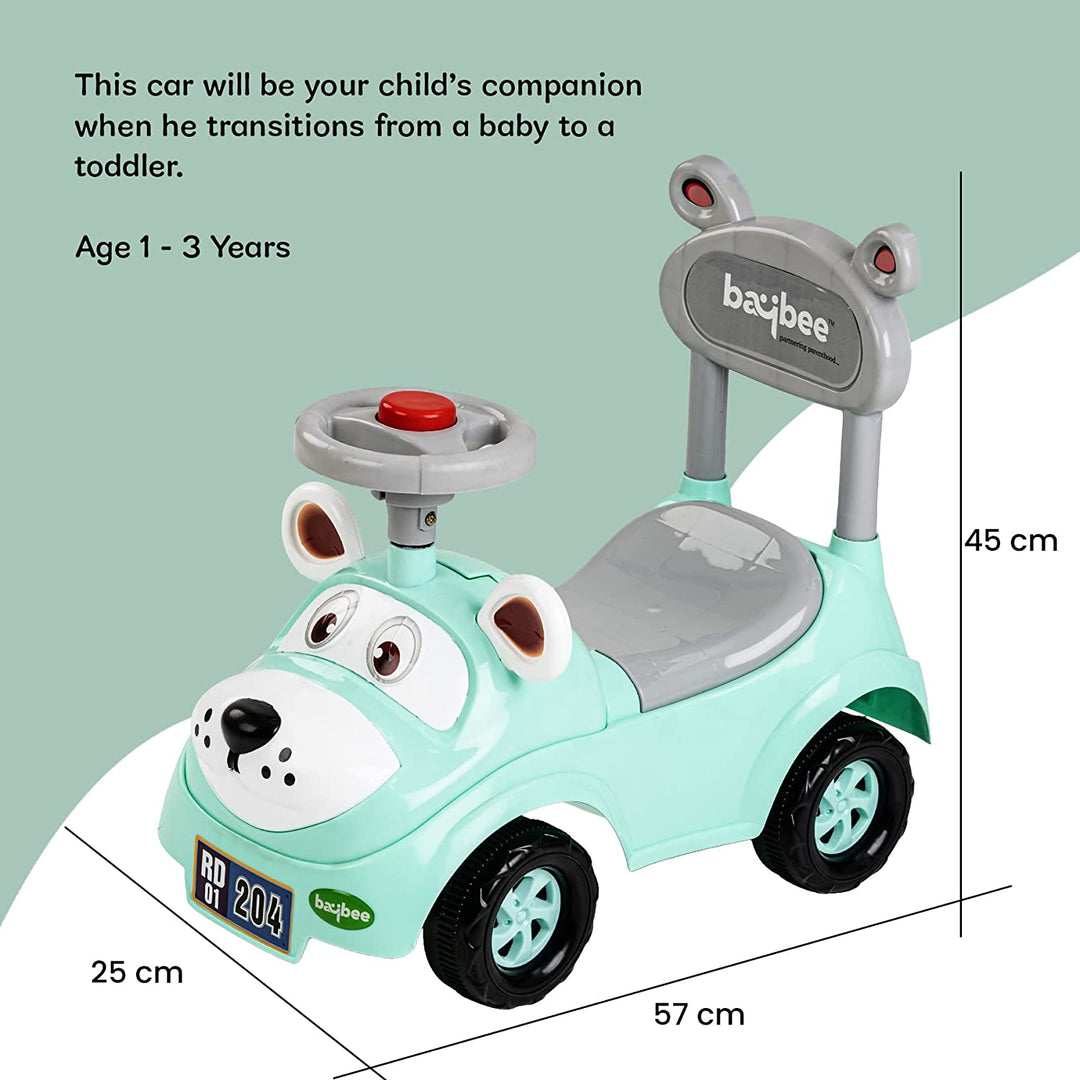 Snooper Ride on Baby Car for Kids, Baby Ride on Car with Music & Horn Button-Kids Ride On Push Car for Children | Ride on Toys Kids Baby Car | Ride on Car for Kids 1 to 3 Years Boy Girl