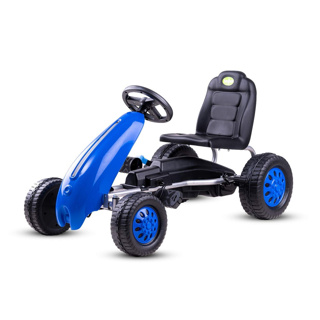 Cruiser Pro Pedal Go Kart Racing Ride on Kids Car, Baby Car with High Backrest Seat, Pedal | Ride On Kids Baby Car Go Kart Tricycle | Go Kart Car for Kids to Drive 2-4 Years Boys Girls