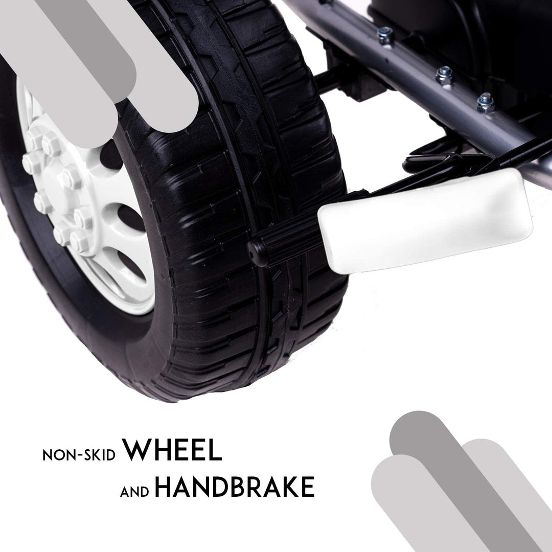 Cruiser Pro Pedal Go Kart Racing Ride on Kids Car, Baby Car with High Backrest Seat, Pedal | Ride On Kids Baby Car Go Kart Tricycle | Go Kart Car for Kids to Drive 2-4 Years Boys Girls