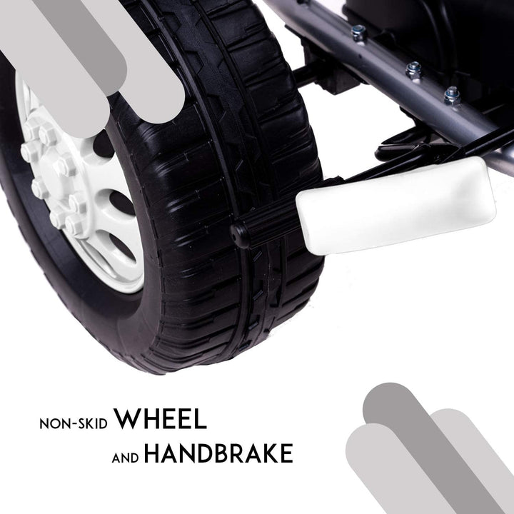 Cruiser Pro Pedal Go Kart Racing Ride on Kids Car, Baby Car with High Backrest Seat, Pedal | Ride On Kids Baby Car Go Kart Tricycle | Go Kart Car for Kids to Drive 2-4 Years Boys Girls