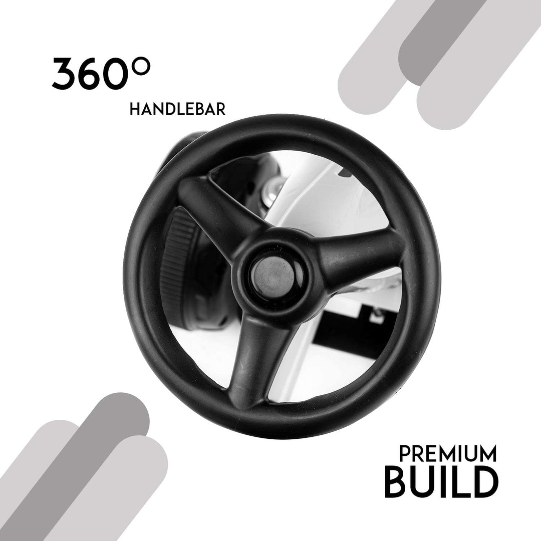 Cruiser Pro Pedal Go Kart Racing Ride on Kids Car, Baby Car with High Backrest Seat, Pedal | Ride On Kids Baby Car Go Kart Tricycle | Go Kart Car for Kids to Drive 2-4 Years Boys Girls