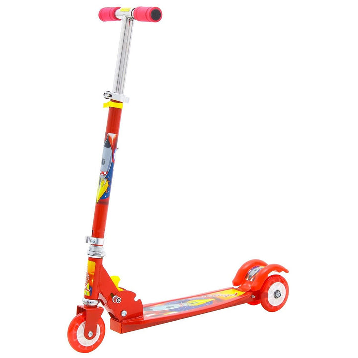 Boys & Girls Skate Kick Scooter for Kids 3 Wheel Lean to Steer 3 Adjustable Height