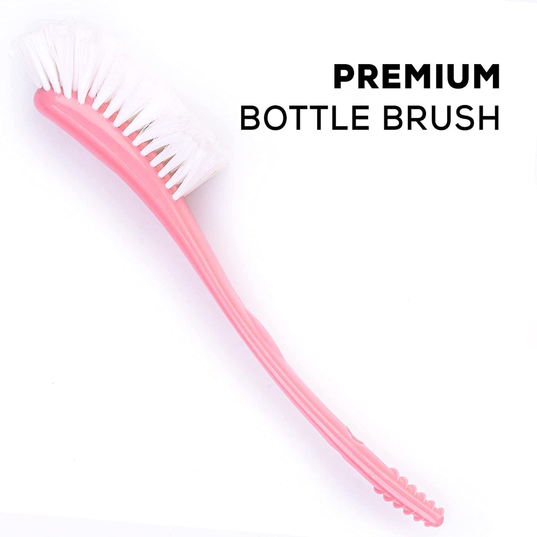 Baby Bottle Brush for Feeding Bottle Cleaning Brush 0-12 Months