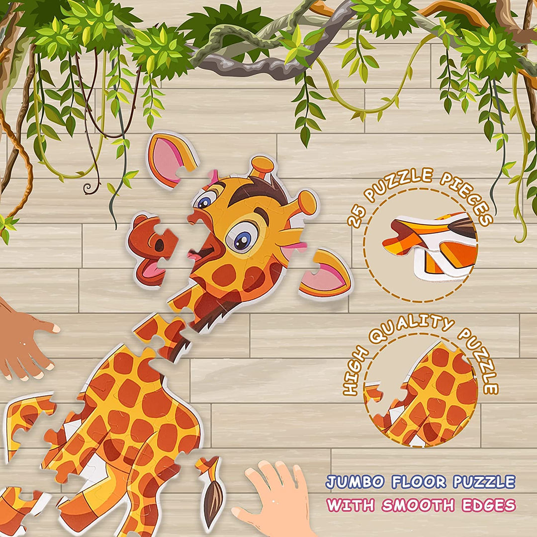 Ratna's Kids My First Big Jigsaw Floor Giraffe Puzzle for Kids Educational Toy for Kids 2+ Years