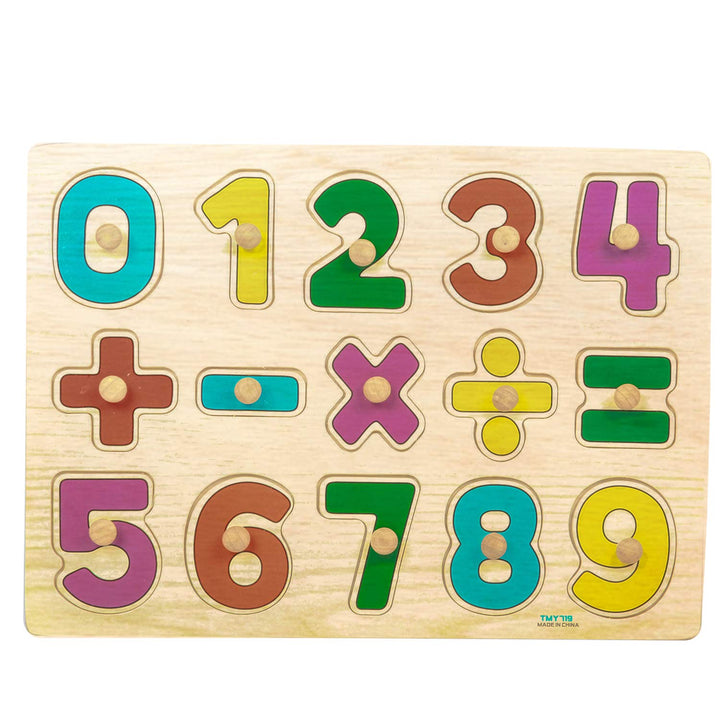 Wooden puzzle Color Learning Educational Board for Kids