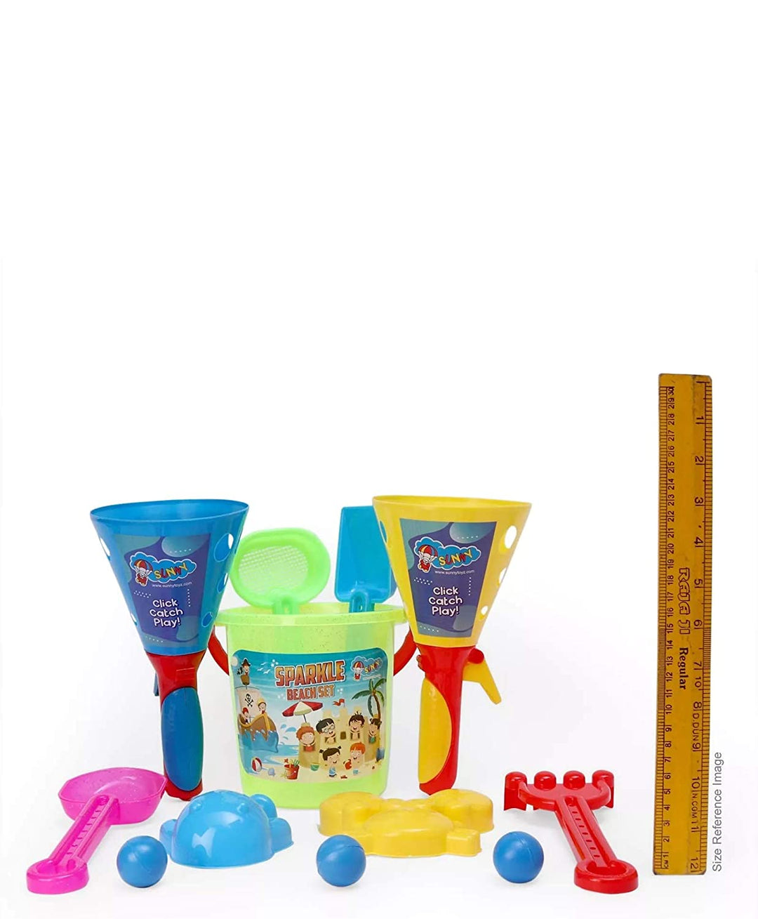 Sunny Toyz Let's Go Special Series Beach Toy Play Set - Multicolor Sand Beach Play Set for Kids/Toddlers Fun Sand Game, Boys & Girls Age - 3 Years+